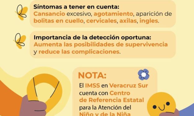 Recomienda IMSS Veracruz Sur Control del niño sano