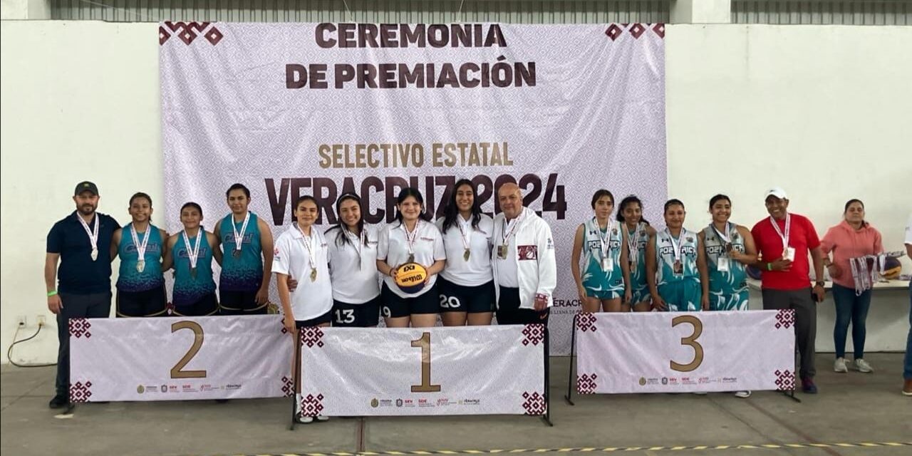 Otra medalla de oro para Córdoba, ahora de basquetbol femenil 3 x 3