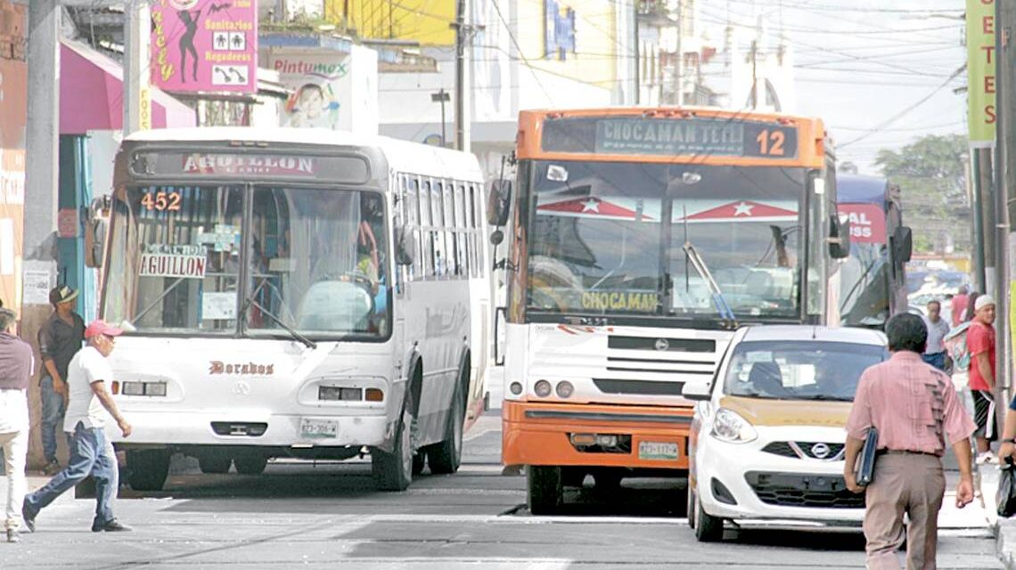 Sin servicio de pasaje, en Fraternidad Arboledas