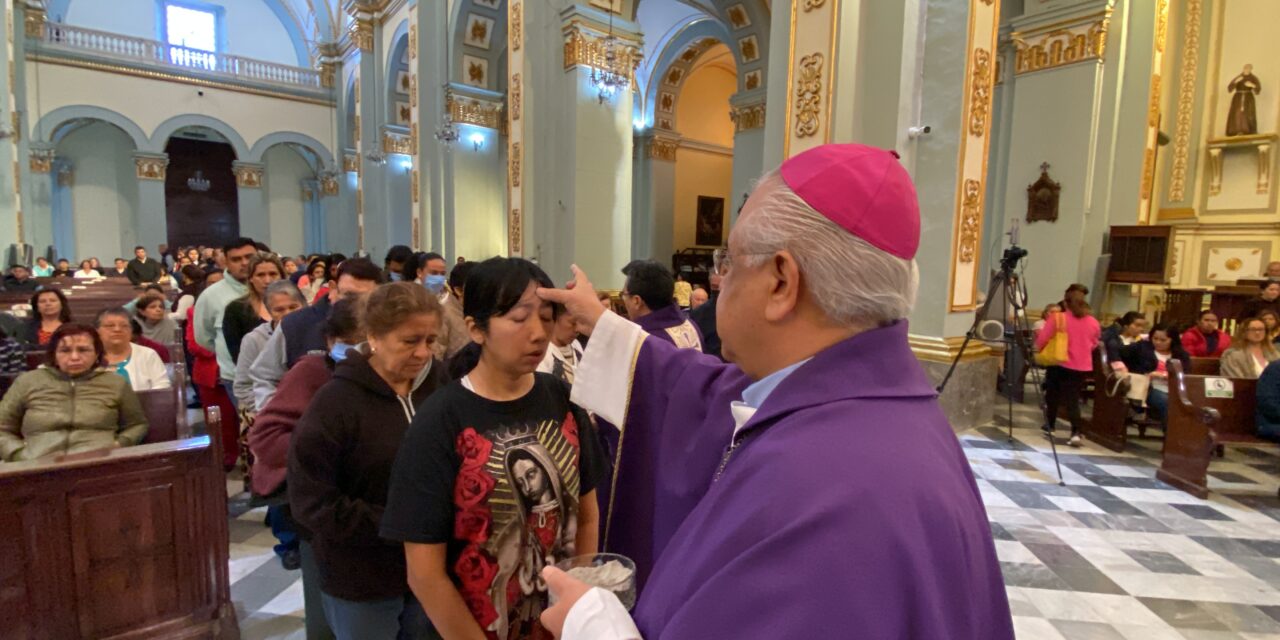 Llama Obispo a la conversión en Miércoles de Ceniza