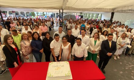 Se unen por la vía civil, 130 parejas