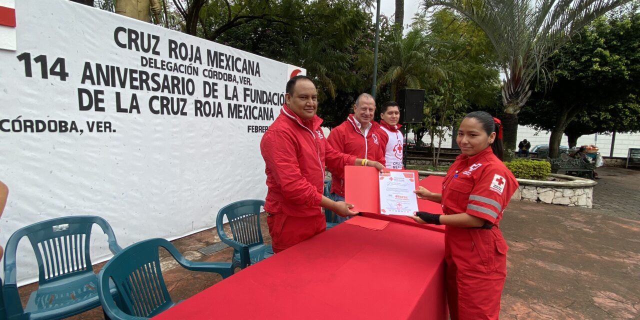 Celebra Cruz Roja Córdoba, 114 años de fundación