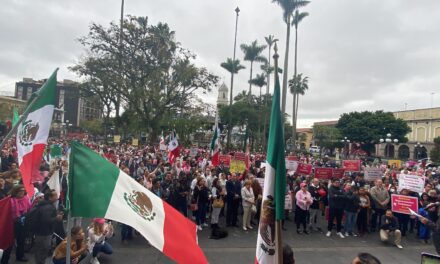 ¡Voto libre, Viva la libertad! Demandan cordobeses en marcha por la democracia