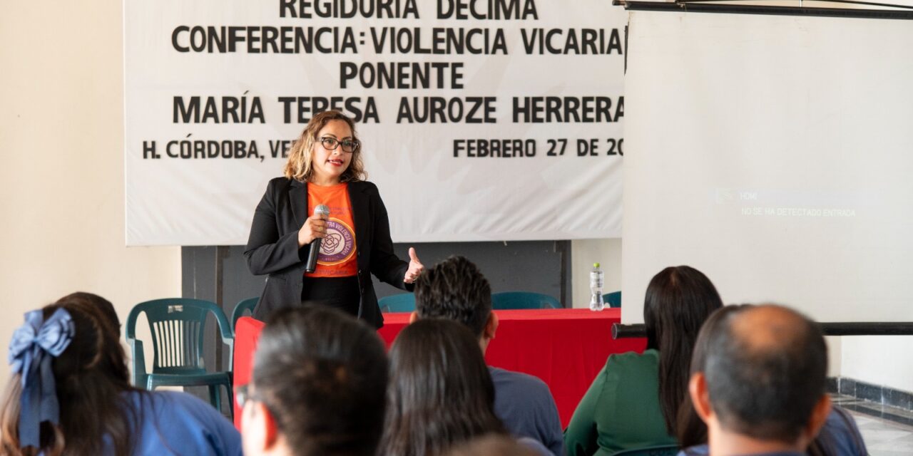 Desde el ayuntamiento de Córdoba, se informa y capacita a mujeres para frenar la violencia vicaria