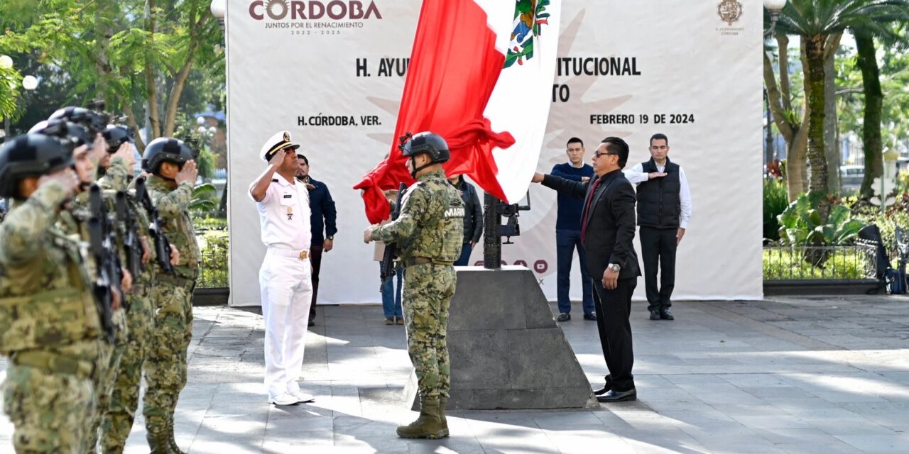 Conmemoran el 111 aniversario del Día del Ejército Mexicano en Córdoba