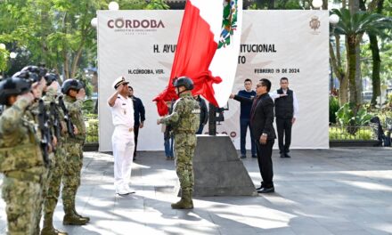 Conmemoran el 111 aniversario del Día del Ejército Mexicano en Córdoba