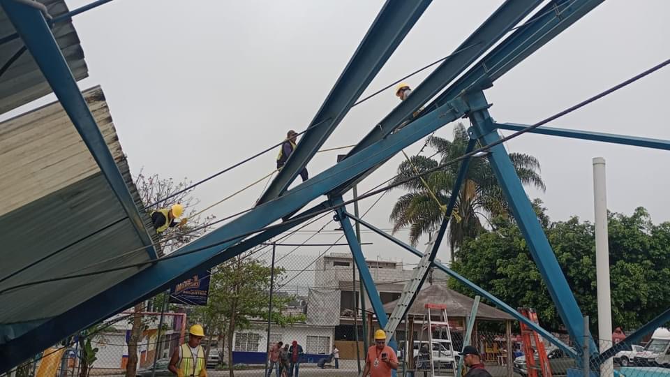 Pc rehabilita cancha en Fraternidad