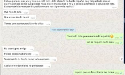 Ponte buzo con las llamadas de extorsión