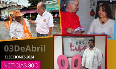 #Día34 de campaña de candidatos y ni el frío los detuvo