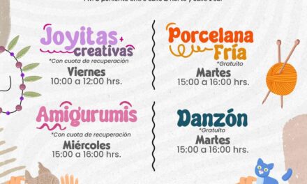 DIF FORTÍN INVITA A CURSOS