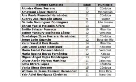 Tendrá Córdoba cinco representantes en el Consejo Consultivo de Niñas, Niños y Adolescentes del #SIPINNA Estatal Veracruz