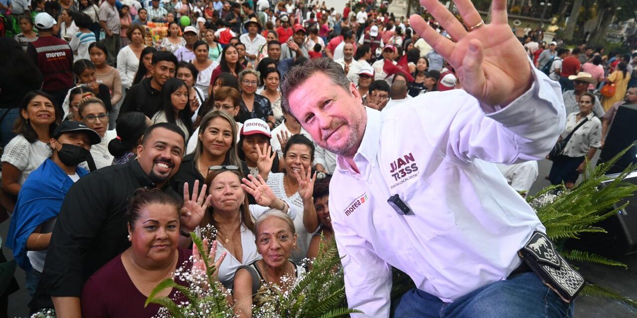 La política es transformar para hacer historia, ¡hagamos equipo por un mejor mañana”: Juan Tress