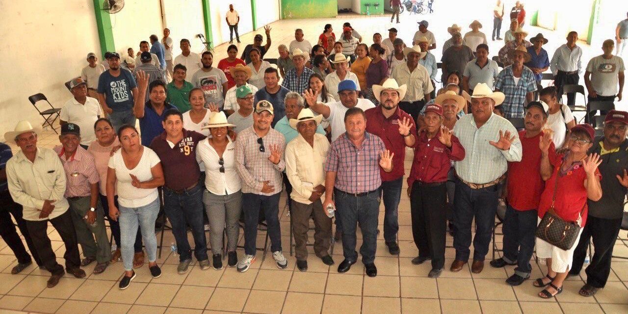 Zenyazen Escobar, comprometido a legislar a favor del desarrollo agrícola en el Distrito 16