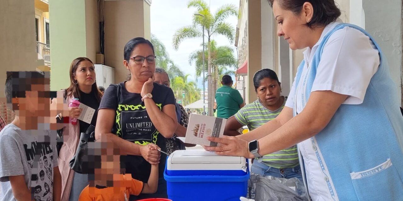 Anuncian módulo de vacunación en bajos de palacio municipal de Córdoba