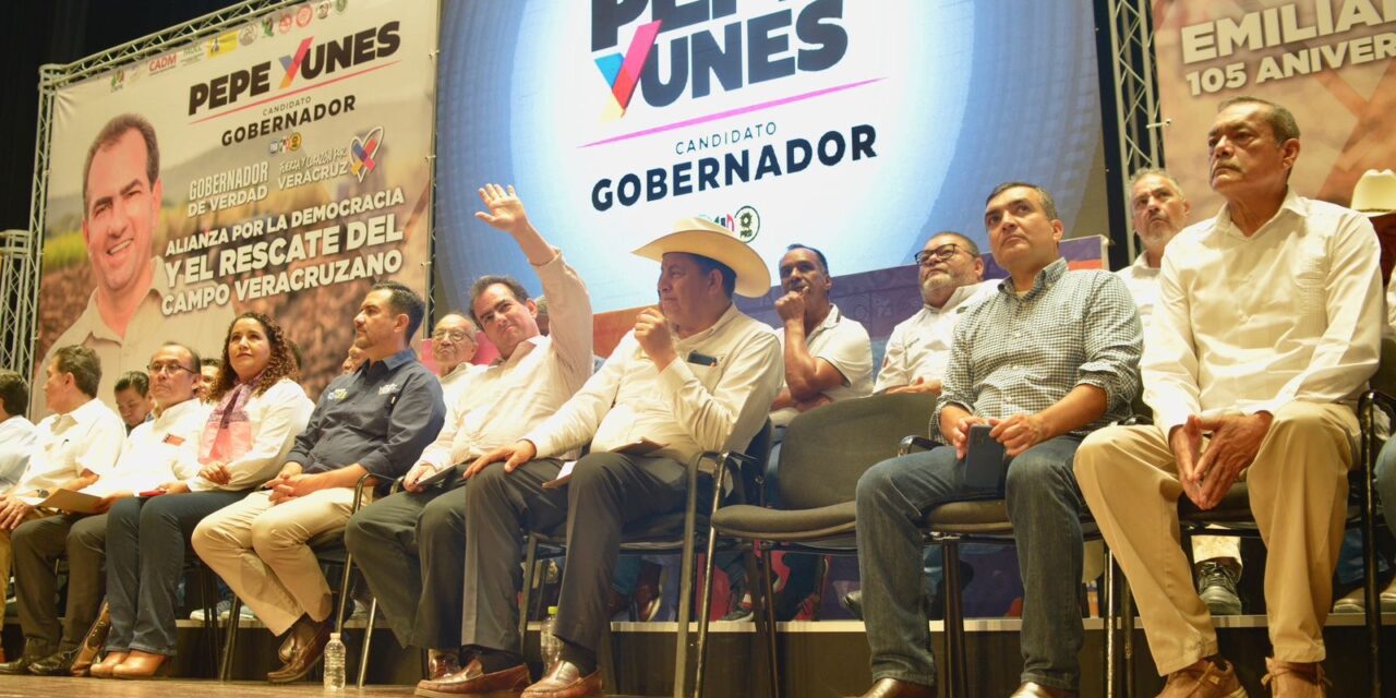 Recuperemos el campo para los veracruzanos”: Pepe Yunes