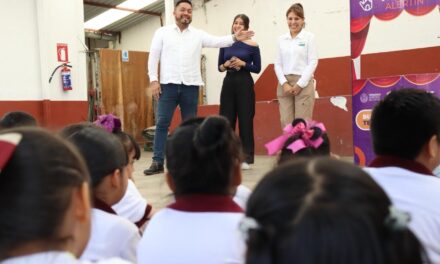 Imparten autoridades estatales y municipales Foro “Por una convivencia libre de violencia” en escuelas de Fortín