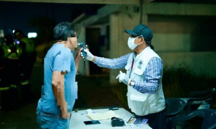 Detienen a ocho automovilistas en punto de revisión de alcoholimetría