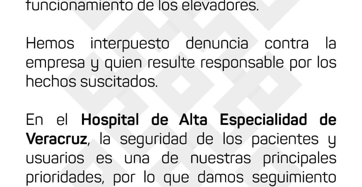 Va Hospital de Alta Especialidad de Veracruz contra OTIS