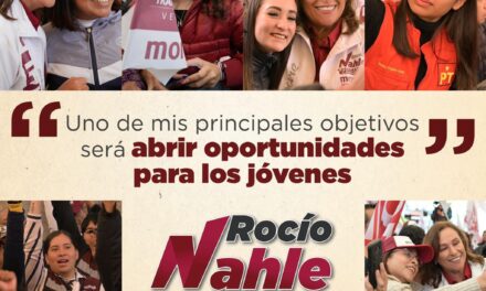 Los jóvenes son la esperanza de Veracruz: Rocío Nahle