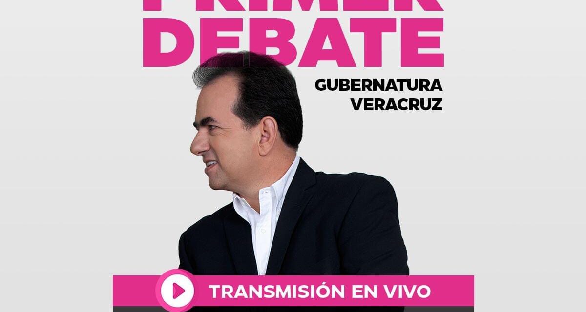 Pepe Yunes, listo para el debate y para gobernar Veracruz