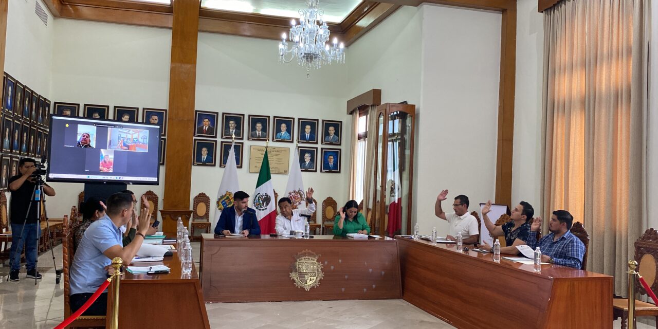 Realizan ediles sesión ordinaria de cabildo en Córdoba