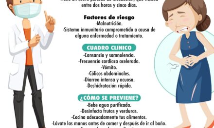 El cólera se previenen con higiene en la preparación de alimentos