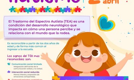 Exhorta IMSS Veracruz Sur a conocer  síntomas del Trastorno de Espectro Autista (TEA)