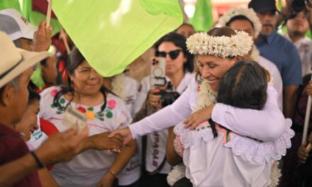 BIENESTAR SOCIAL PARA TODOS, ESO ES LA 4T: ROCÍO NAHLE