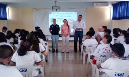 SSP y SIPINNA llevan taller sobre «Violencia Política de Género» a Técnica 70