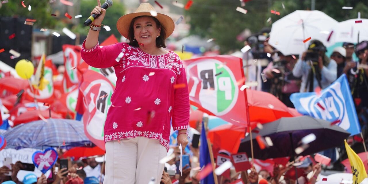 Entre todos los mexicanos vamos a liberar a México de las garras de los criminales: Xóchitl Gálvez