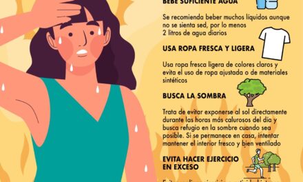 Pide Salud y Protección Civil seguir recomendaciones para evitar afectaciones por onda de calor