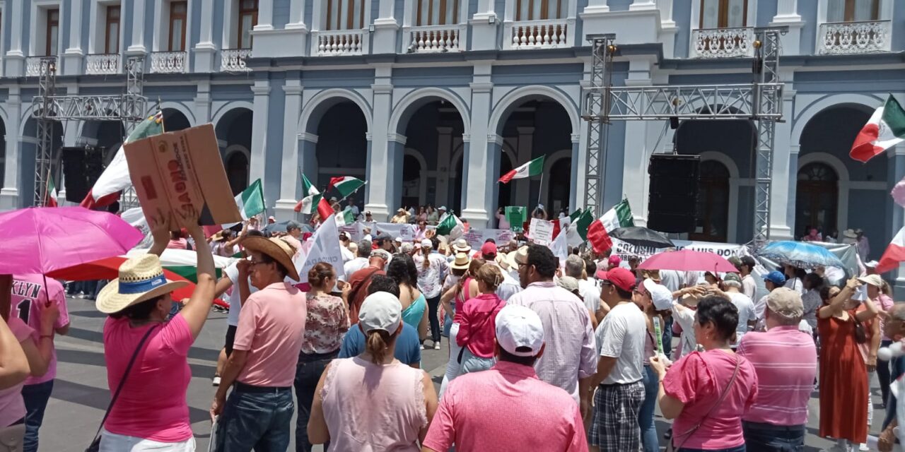 Invitan con marcha por la democracia, a votar el 2 de junio