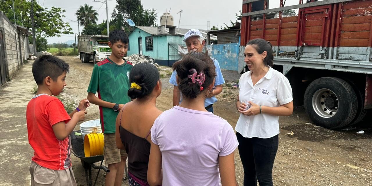 A punto de rescatar el distrito de Córdoba, Amatlán y Yanga: Mariana Ríos