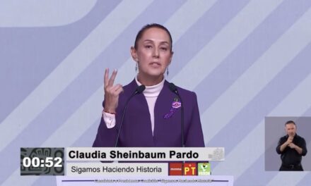 ’’Vamos a construir un futuro de paz y prosperidad“: Claudia Sheinbaum