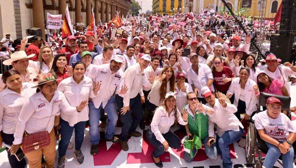 “Vamos a ganar 5 de 5, este 2 de junio”: Rocío Nahle