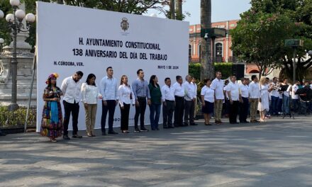 Conmemoran el 138 aniversario del Día del Trabajo