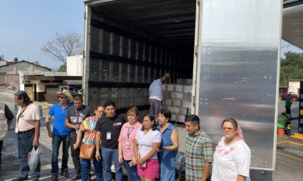 Ahora le tocó a la Junta Distrital Electoral, llegó material para el 2 de junio