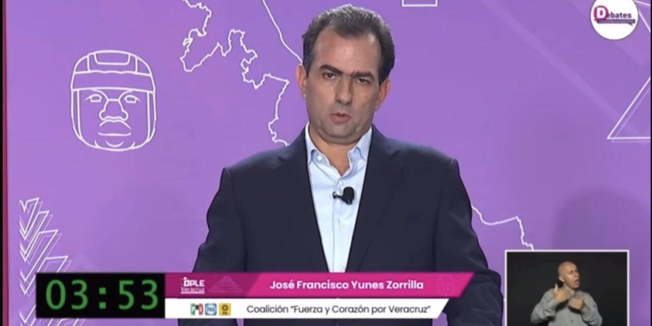 Más fuerte y contundente, llegó Pepe Yunes al segundo debate