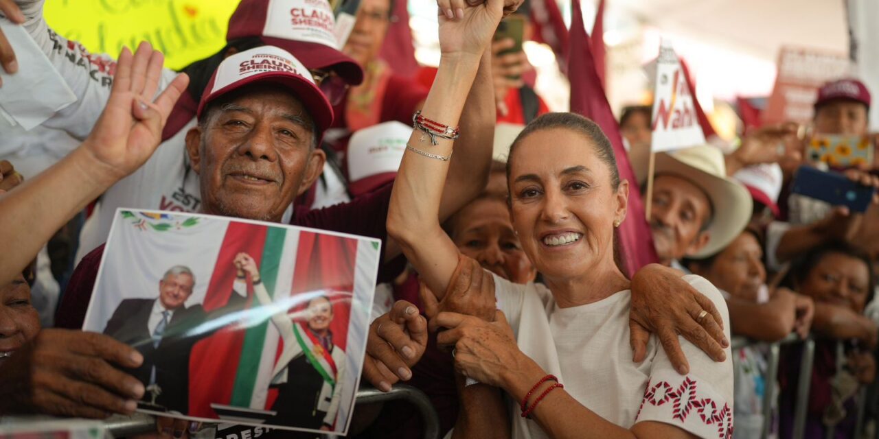 Este 2 de junio, continuemos con la transformación: Claudia Sheinbaum