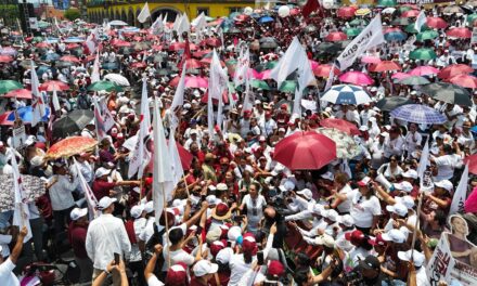 Junto a más de 300 mil mexicanos y mexicanas, Claudia Sheinbaum sigue fortaleciendo la 4T a una semana de las elecciones del 2 de junio