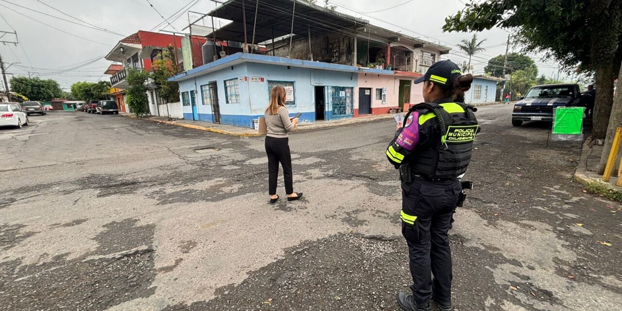 Realiza ruta exploratoria de seguridad el IMM en la colonia López Arias