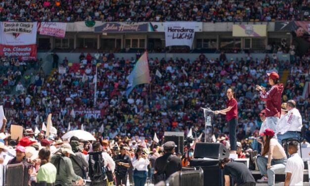 Más de 2 millones de personas muestran su apoyo a Claudia Sheinbaum