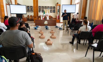 Capacita Protección Civil a empleados municipales brigadistas para casos de desastre