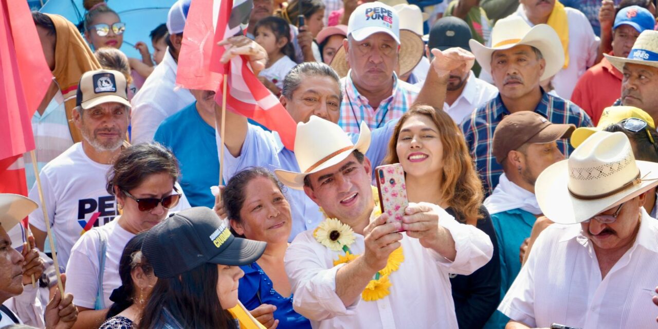 En siete días, Veracruz retomará el rumbo que la gente quiere: Pepe Yunes