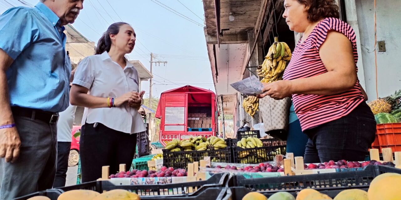 Mariana Ríos impulsará proyectos que promuevan el desarrollo del comercio local