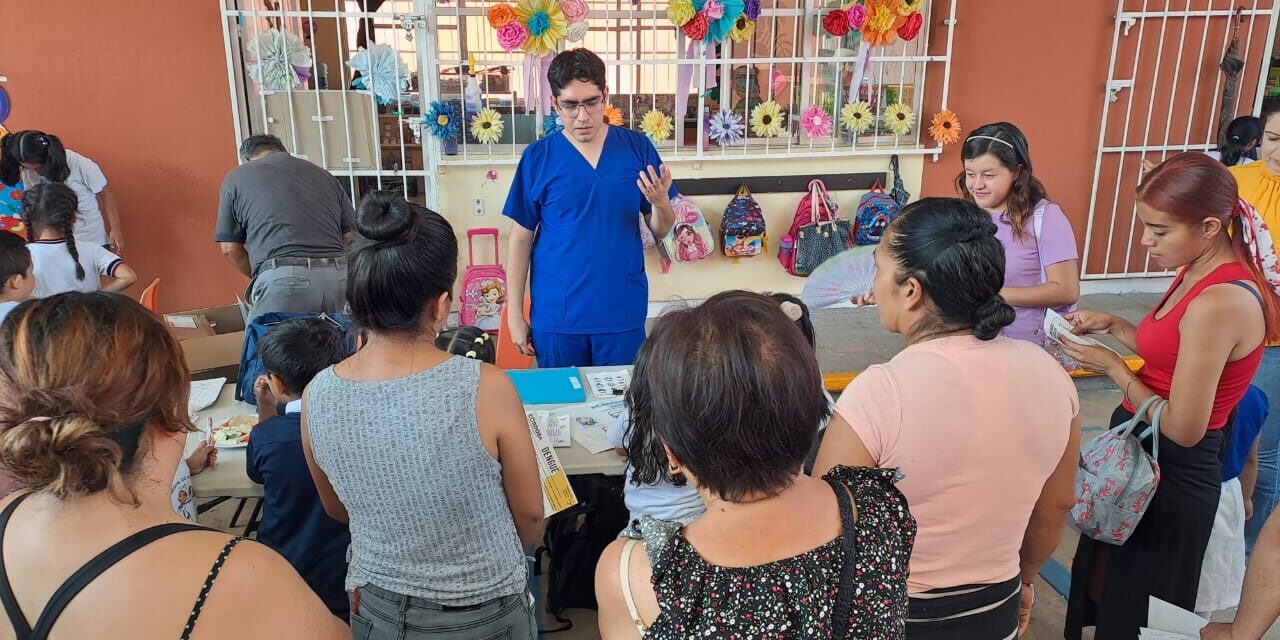 Llega el programa “Fiesta por la salud” al preescolar “Mario Moreno” en Córdoba