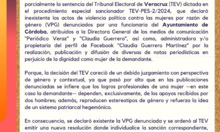 Claudia Guerrero si cometió Violencia de Género contra Vania López