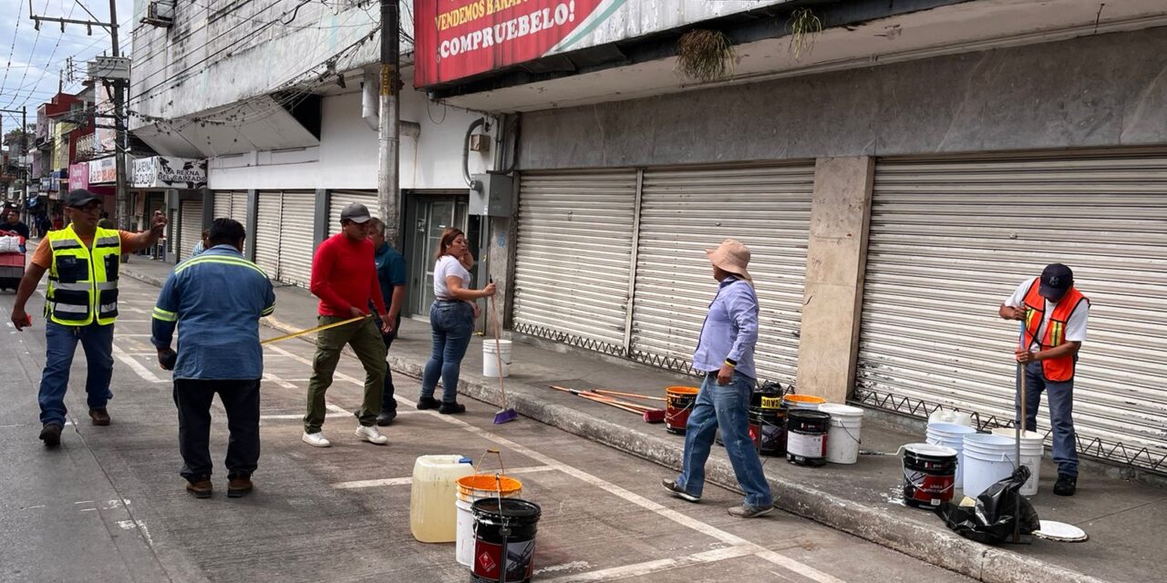 Recupera Departamento de Parquímetros áreas de estacionamiento cerca del mercado “Revolución”