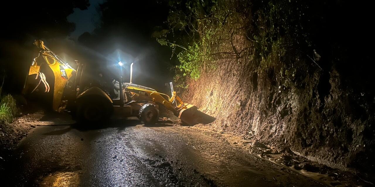 Quedó liberada carretera La Luz Palotal a Calería