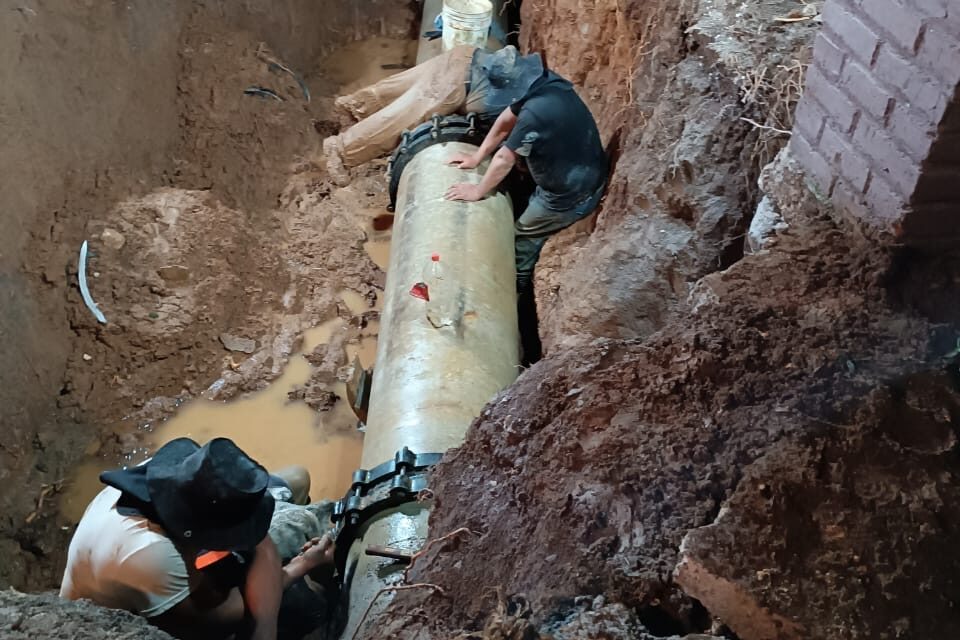 Concluyen reparación de acueducto y se reactiva el servicio de agua potable en Córdoba